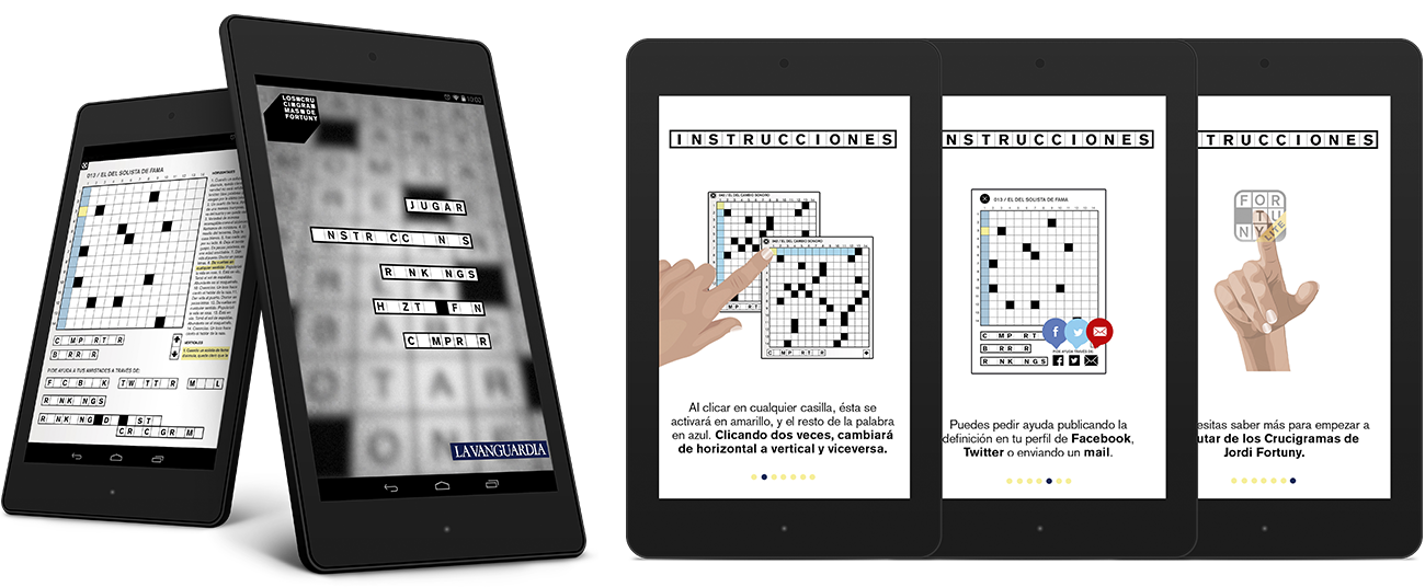 La Vanguardia Crossword Puzzle app