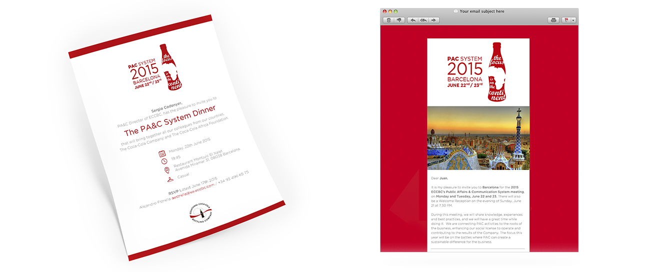 Equatorial Coca-Cola Bottling Company logo and event