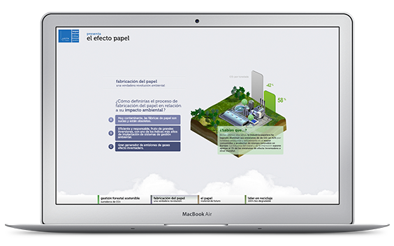 Lecta campaign - The paper effect