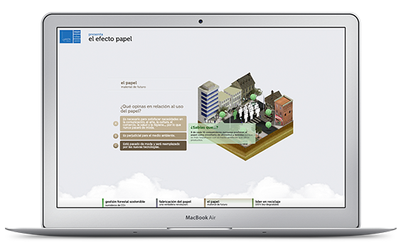 Lecta campaign - The paper effect
