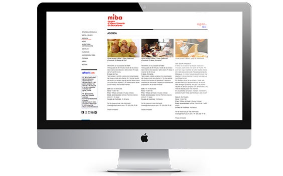 Miba website
